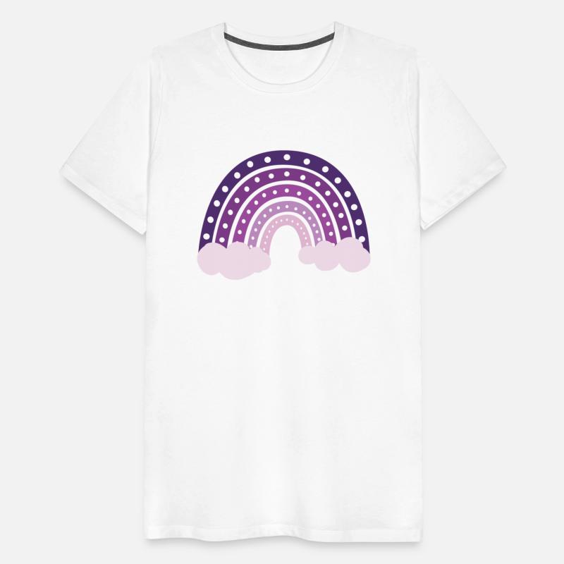 Purple Hues Rainbow Boho Style