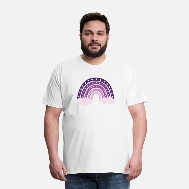 Purple Hues Rainbow Boho Style