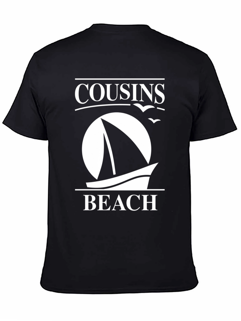 Cousins Beach Sailboat T-Shirt - Comfort Fit