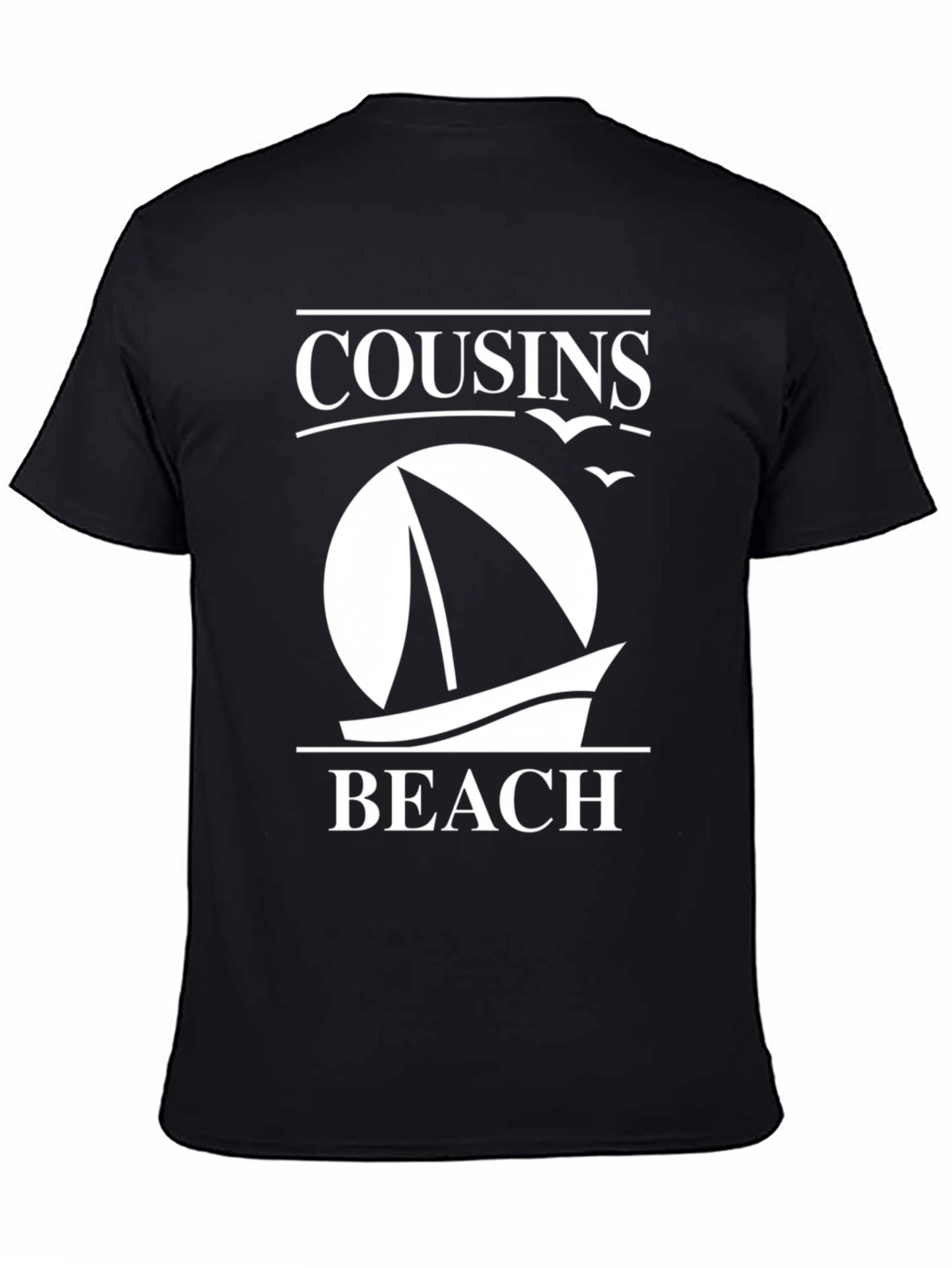 Cousins Beach Sailboat T-Shirt - Comfort Fit