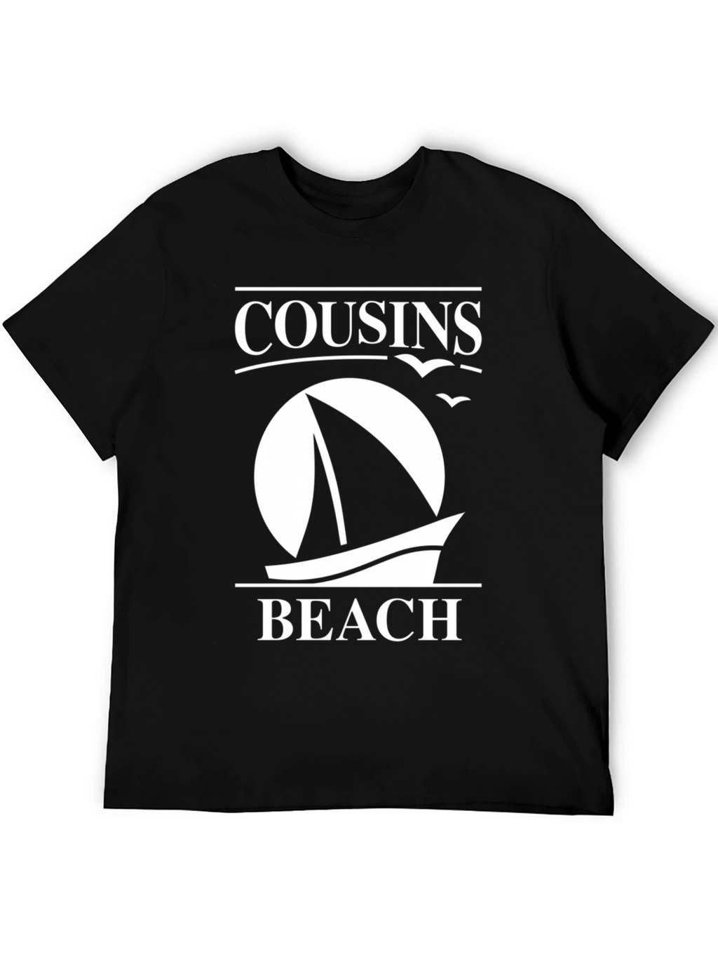 Cousins Beach Sailboat T-Shirt - Comfort Fit