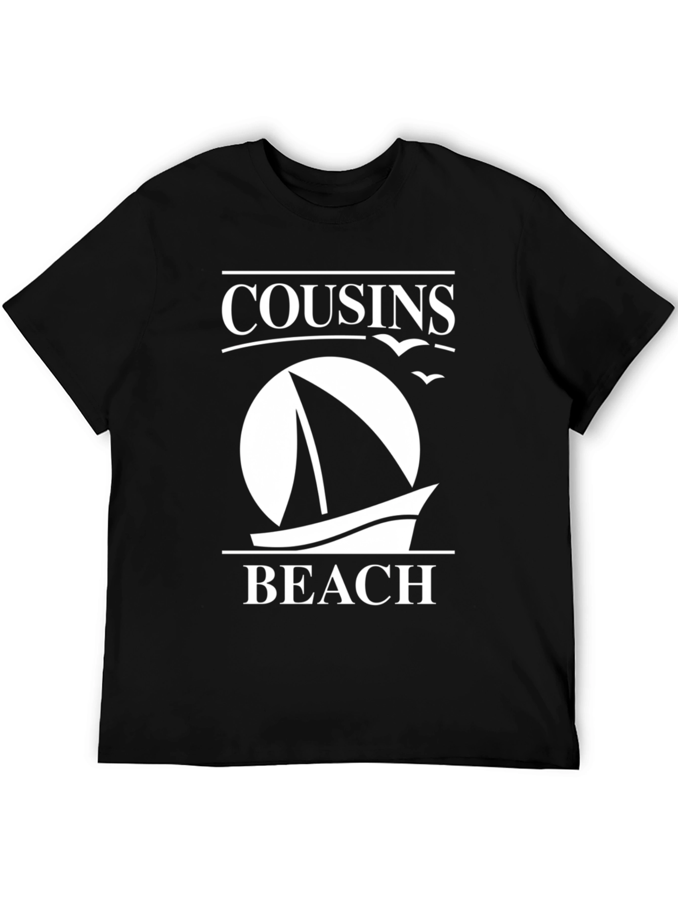 Cousins Beach Sailboat T-Shirt - Comfort Fit