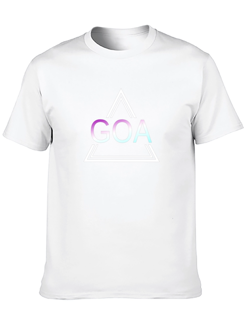 Goa Graphic Tee - Cool Triangle Design