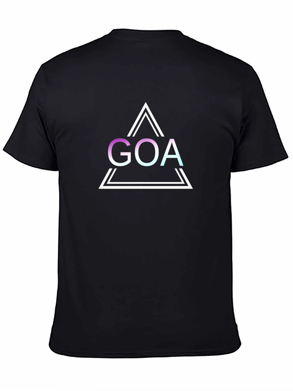 Goa Graphic Tee - Cool Triangle Design