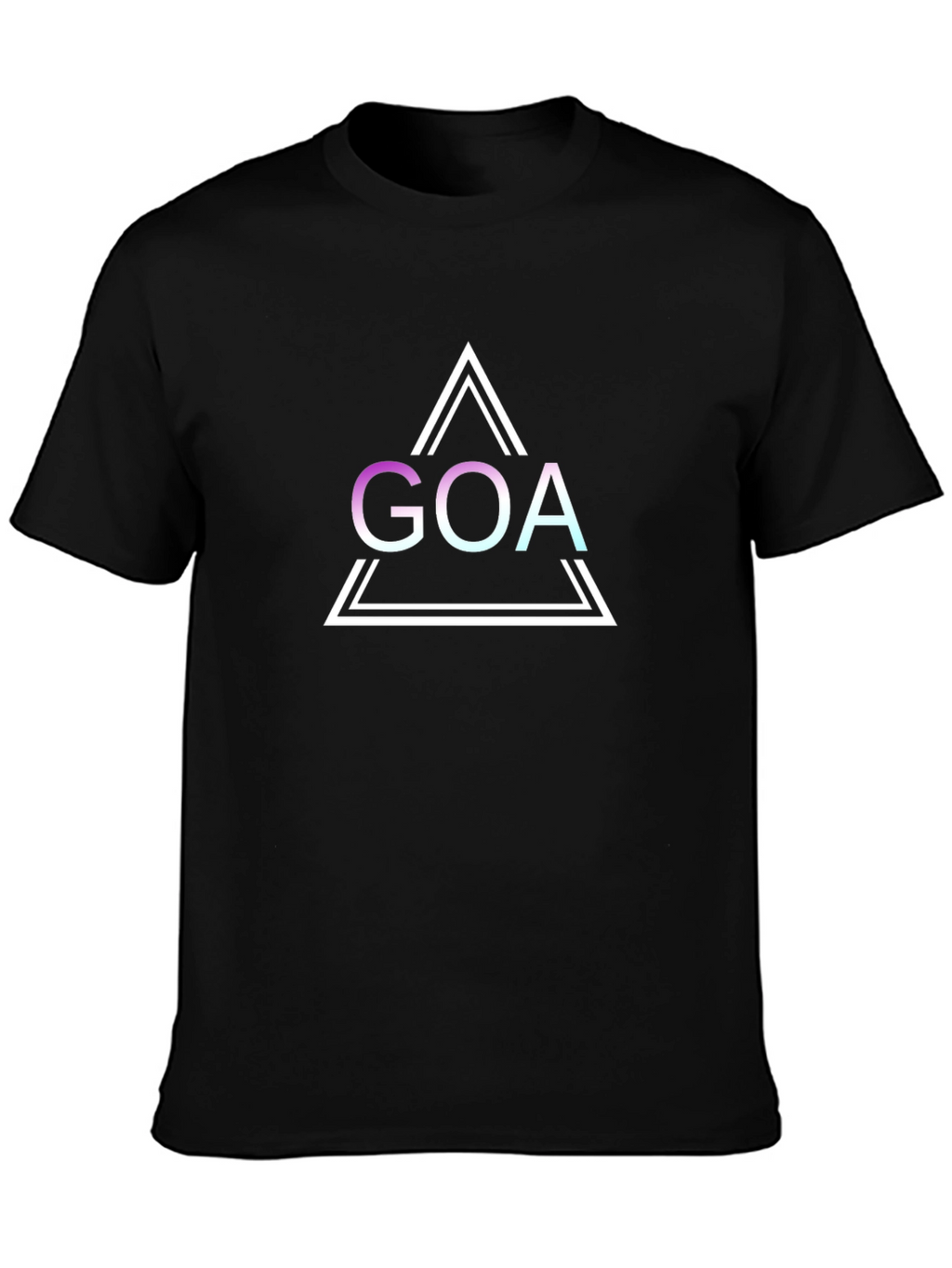 Goa Graphic Tee - Cool Triangle Design