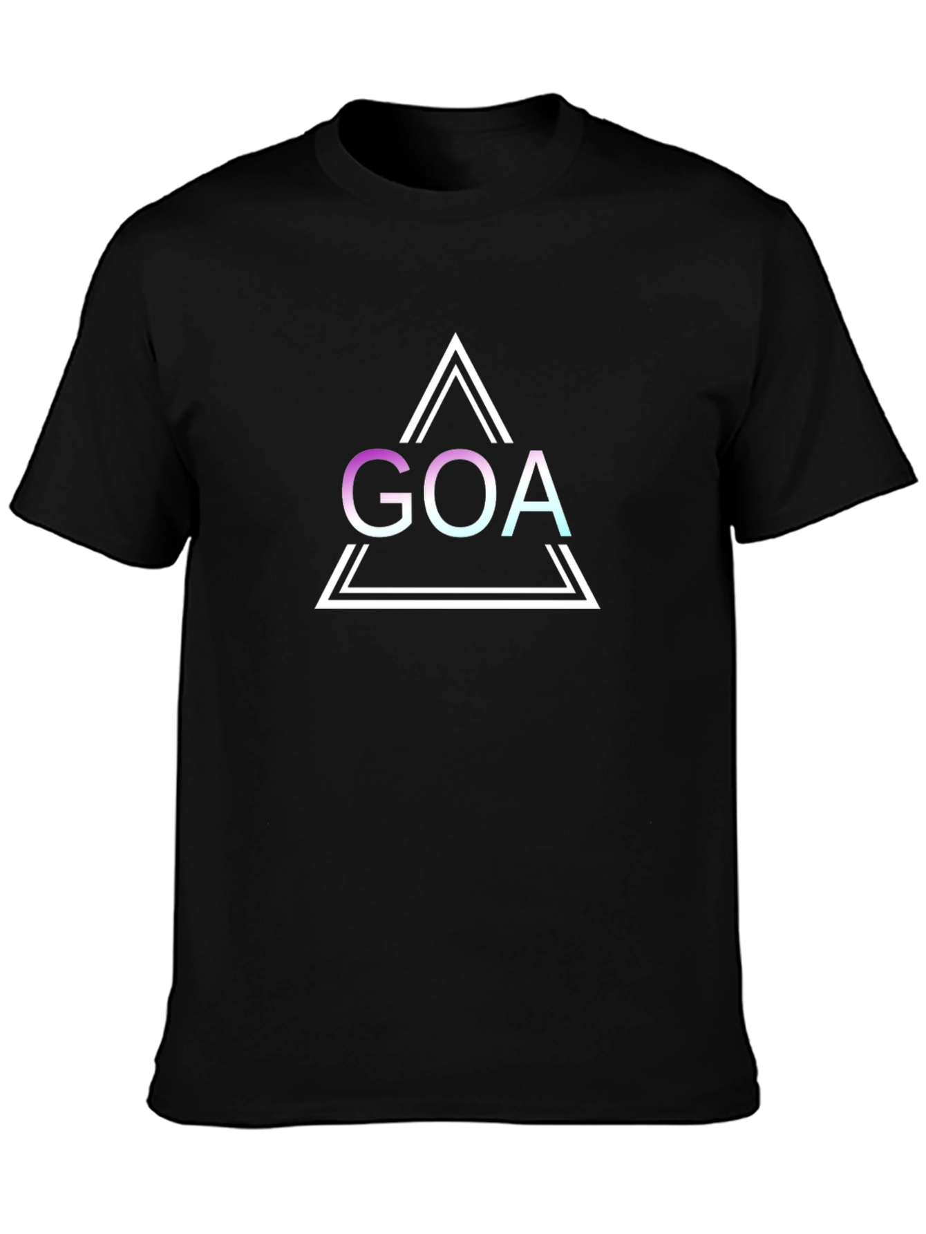 Goa Graphic Tee - Cool Triangle Design