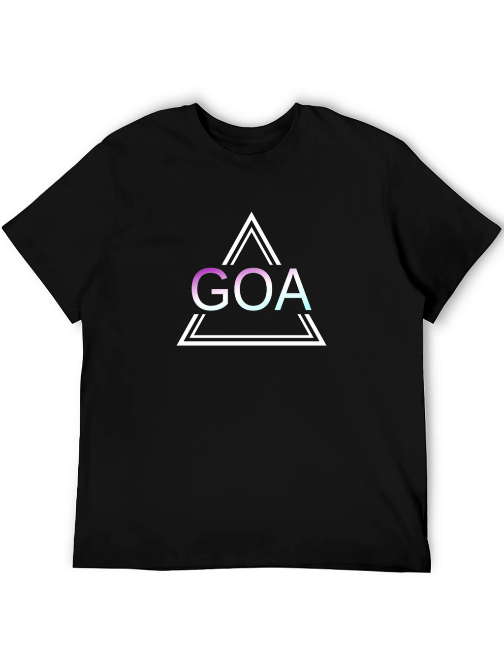 Goa Graphic Tee - Cool Triangle Design