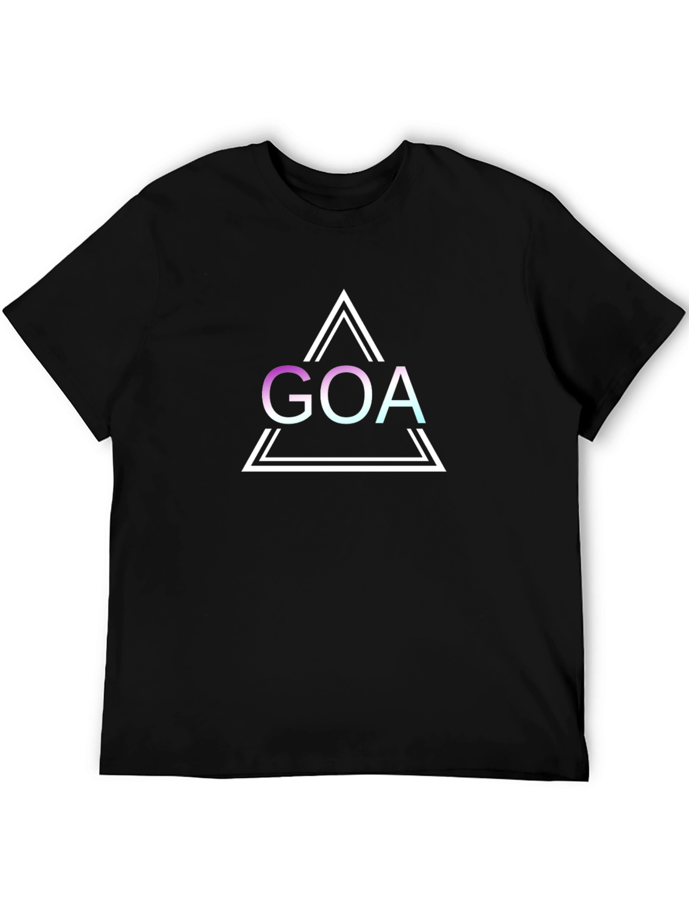 Goa Graphic Tee - Cool Triangle Design