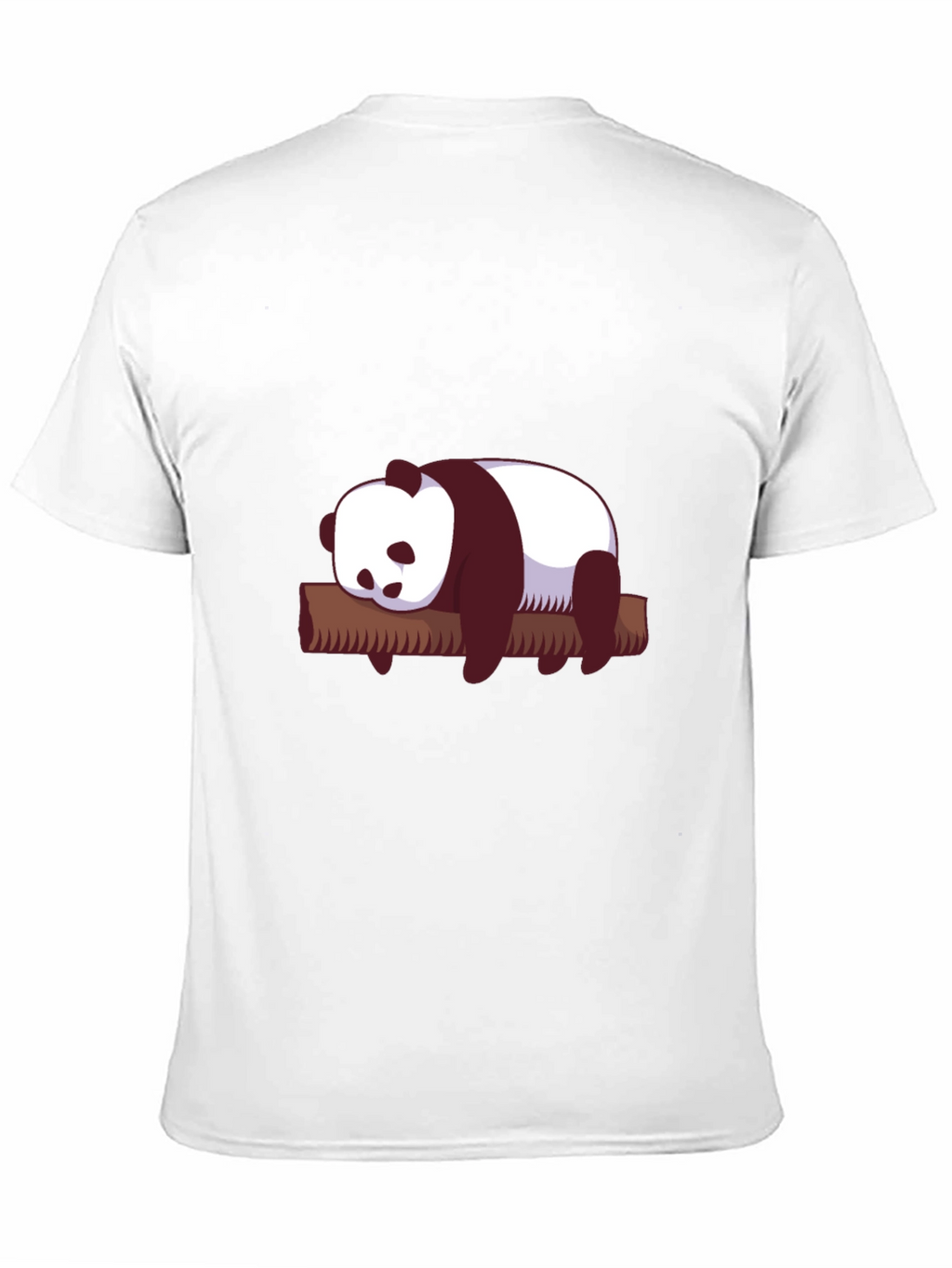 Cute Panda on Branch Graphic T-Shirt