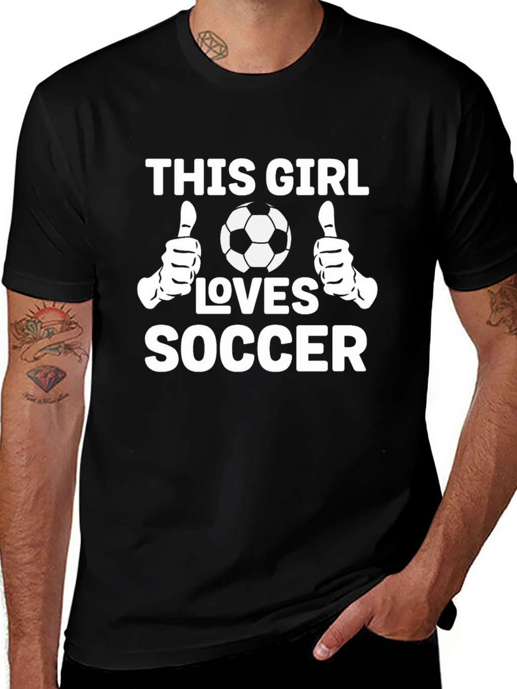 This Girl Loves Soccer T-Shirt