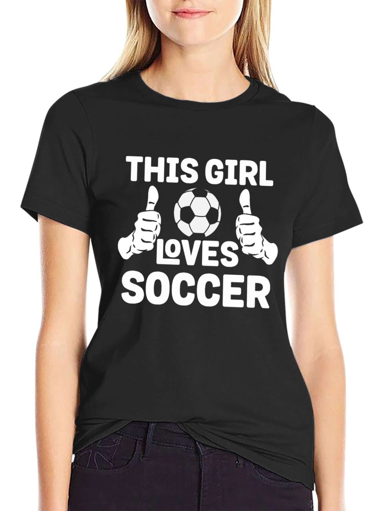 This Girl Loves Soccer T-Shirt