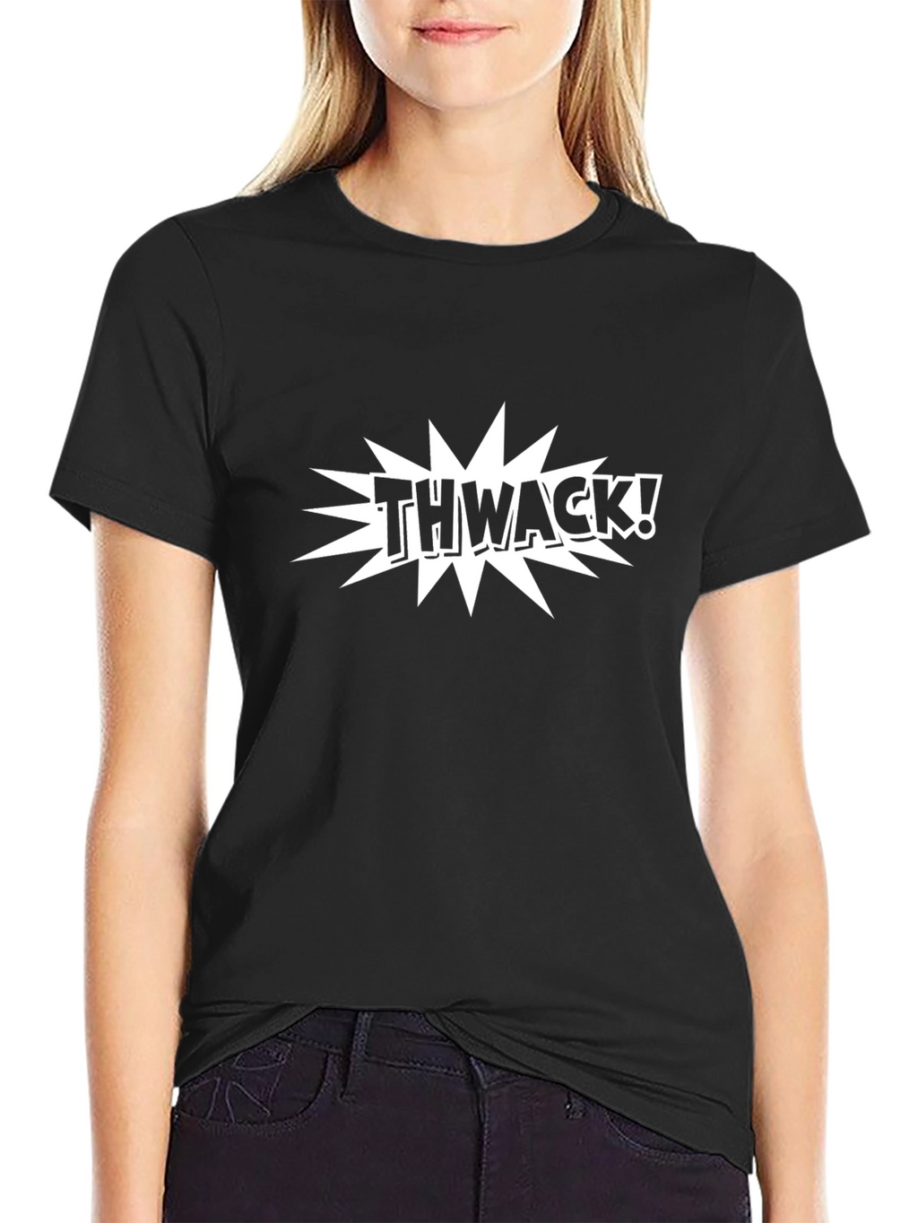 THWACK! Graphic Novelty T-Shirt - Comic Style Tee