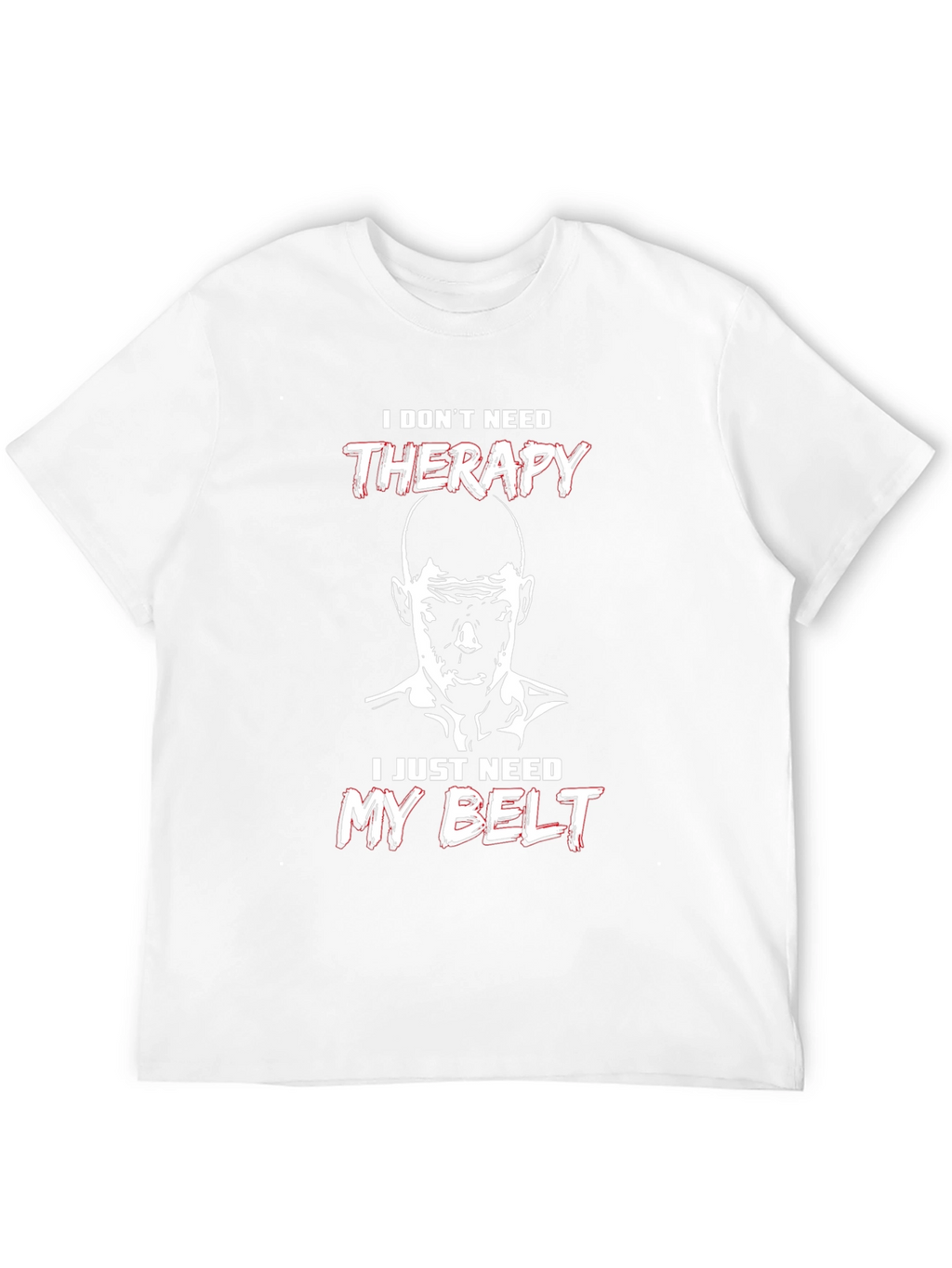 Therapy Belt Black T-Shirt - Martial Arts Motivation