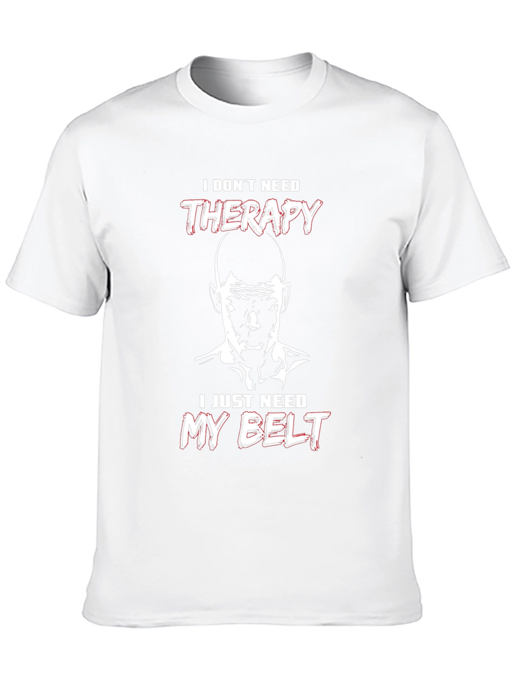 Therapy Belt Black T-Shirt - Martial Arts Motivation