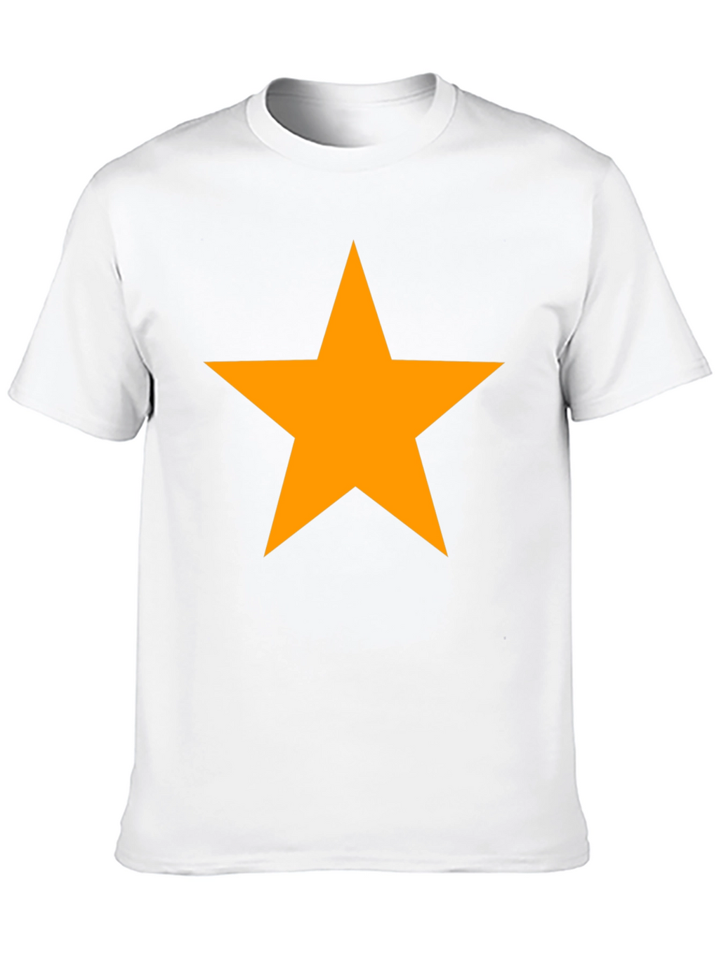 Bold Star Graphic Tee - Classic Black
