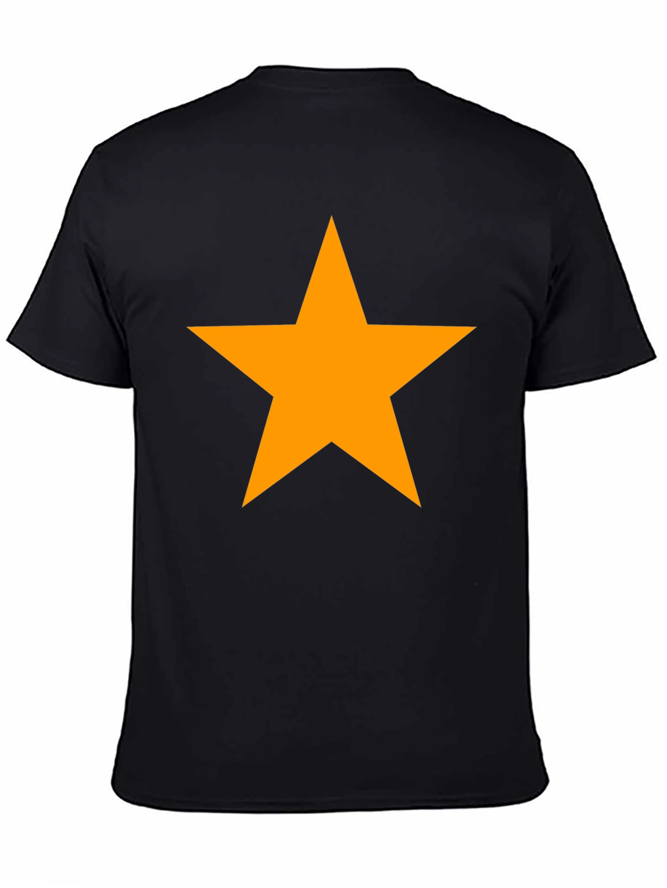 Bold Star Graphic Tee - Classic Black