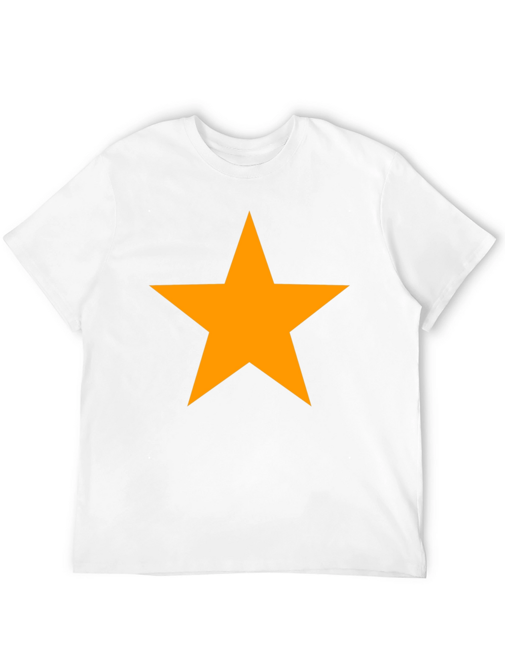 Bold Star Graphic Tee - Classic Black