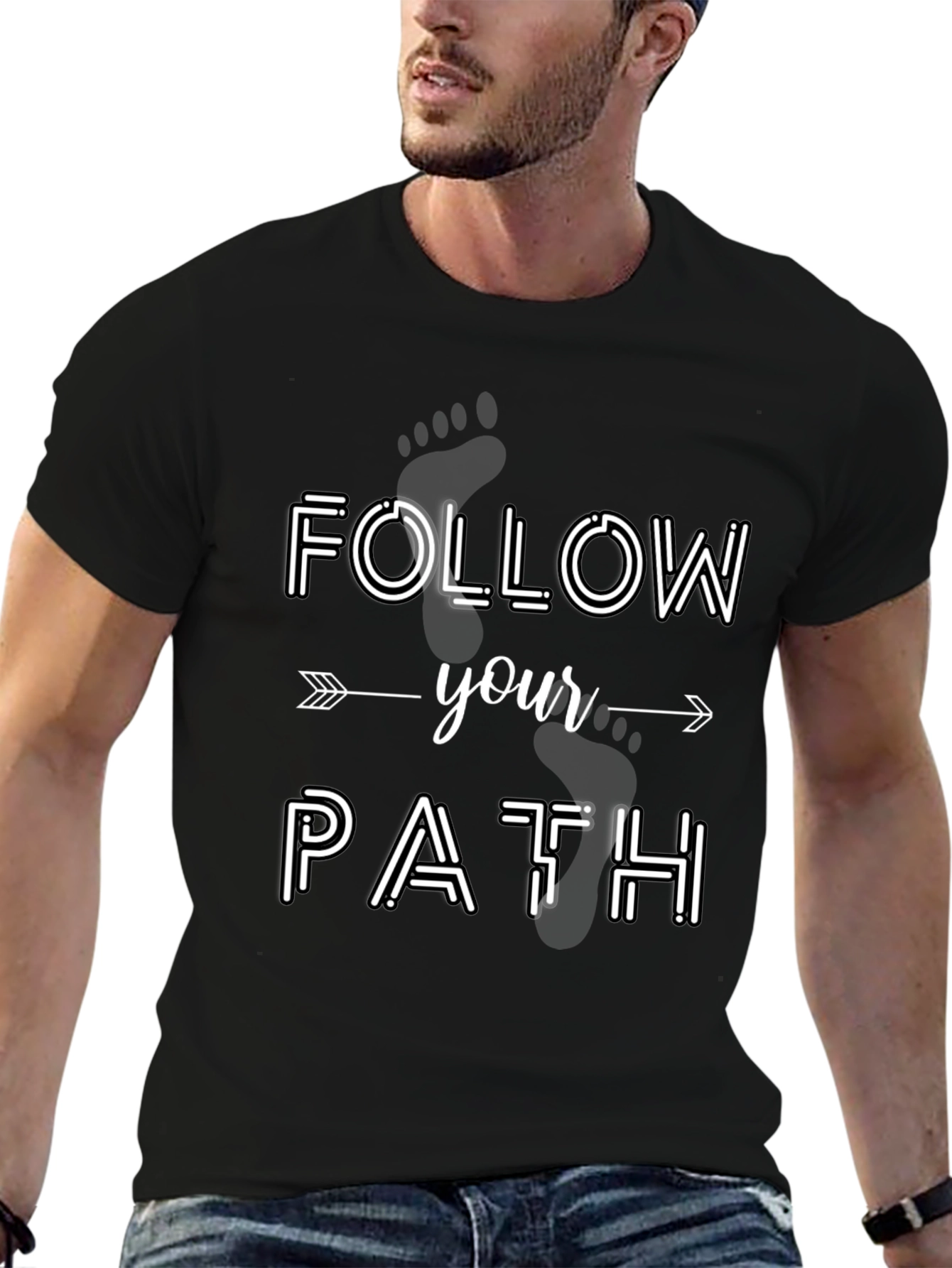 Follow Your Path Graphic T-Shirt