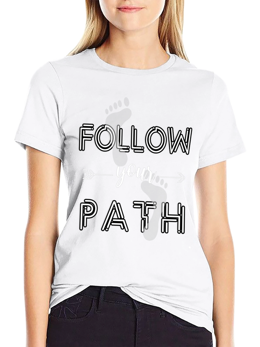 Follow Your Path Graphic T-Shirt