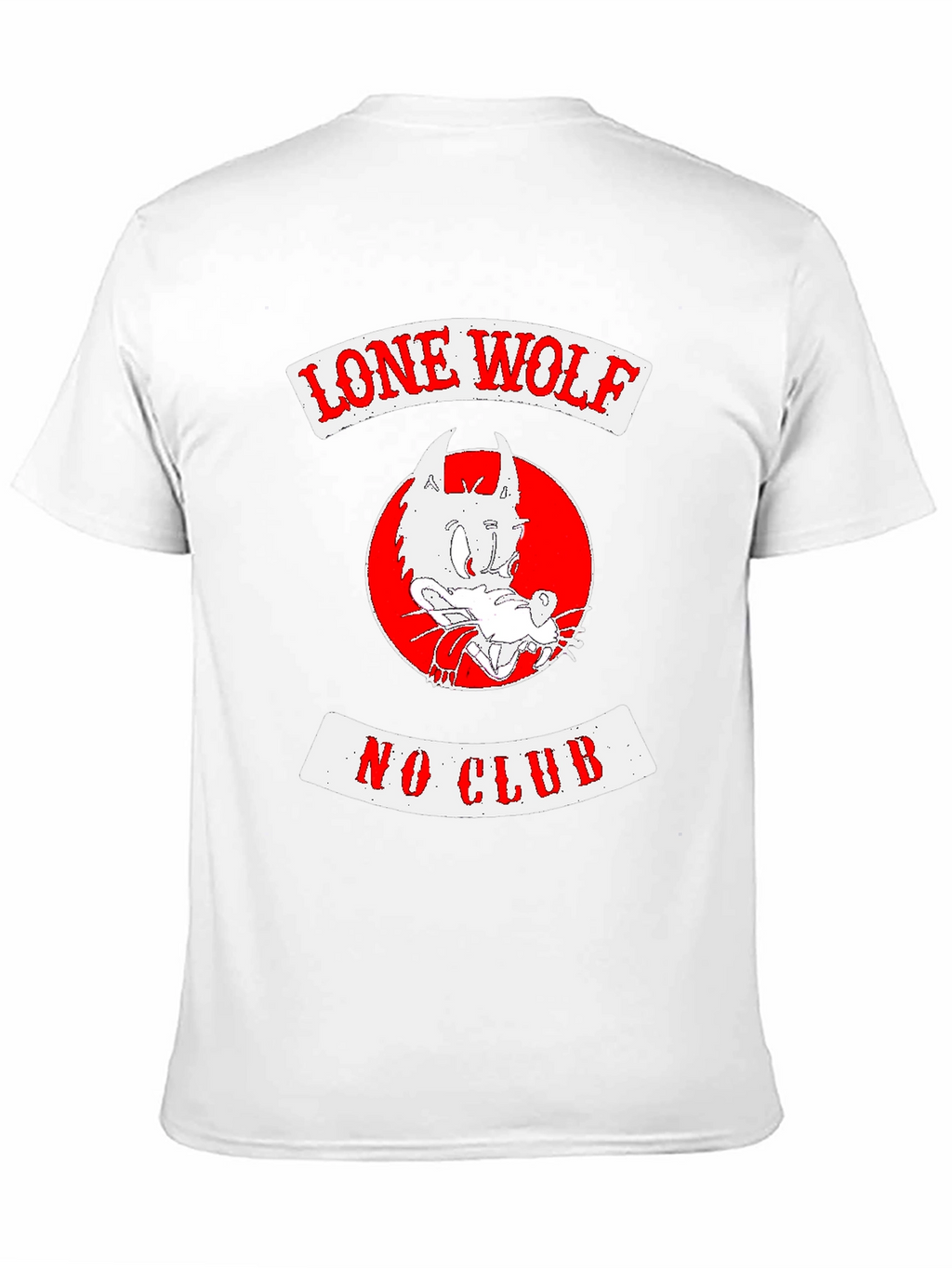 Lone Wolf No Club Graphic Tee
