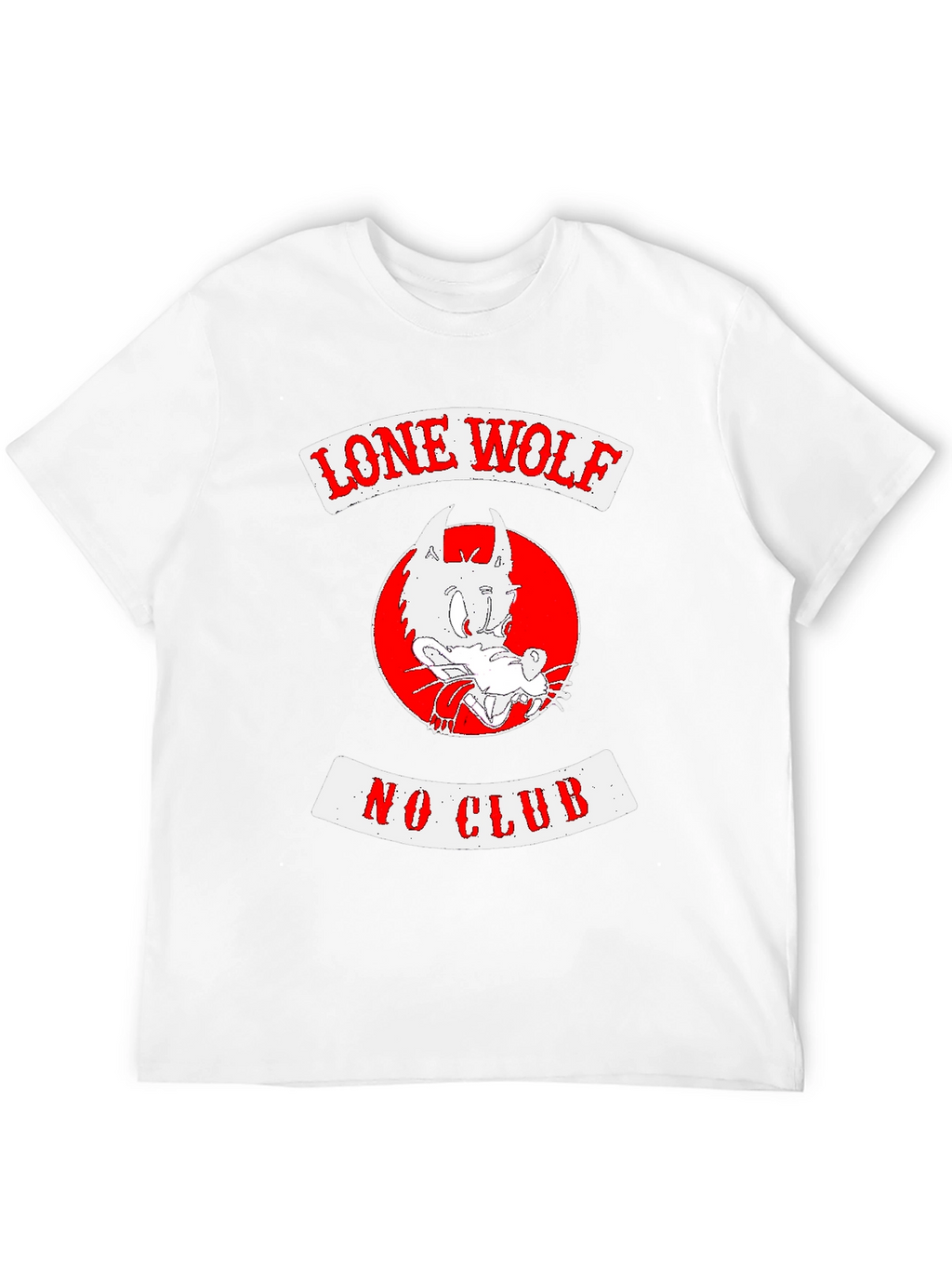 Lone Wolf No Club Graphic Tee