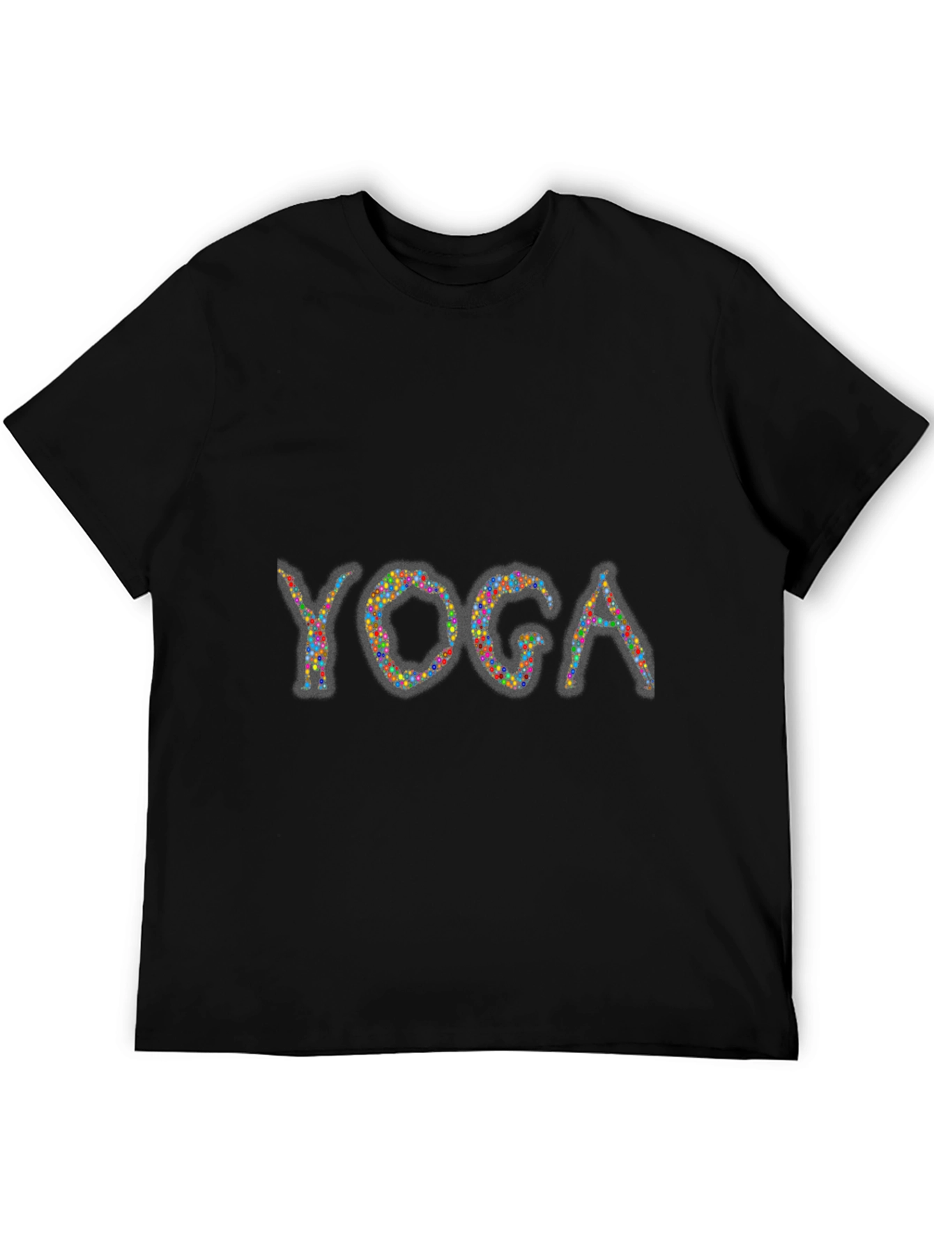 Colorful Yoga T-Shirt - Unique Design
