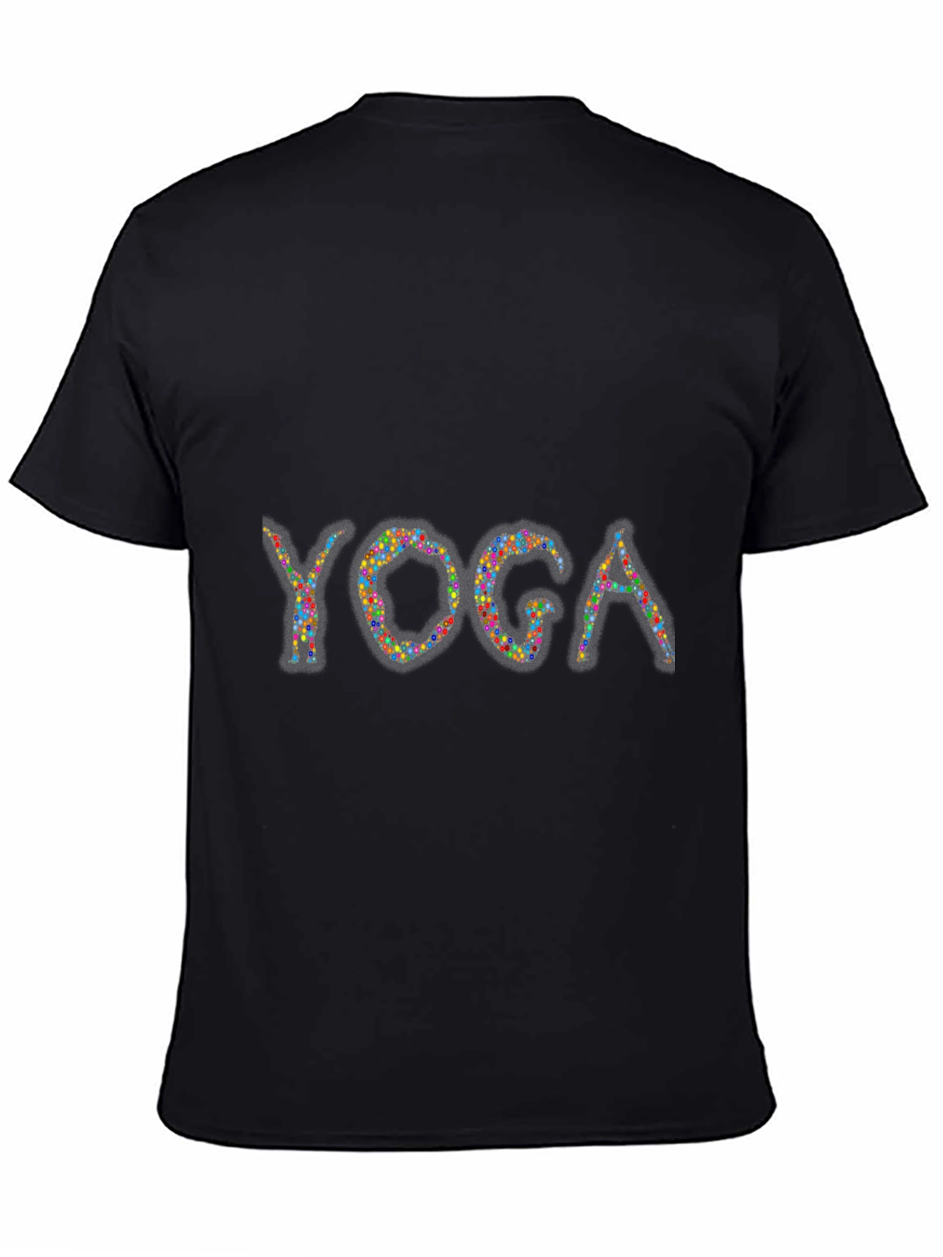 Colorful Yoga T-Shirt - Unique Design