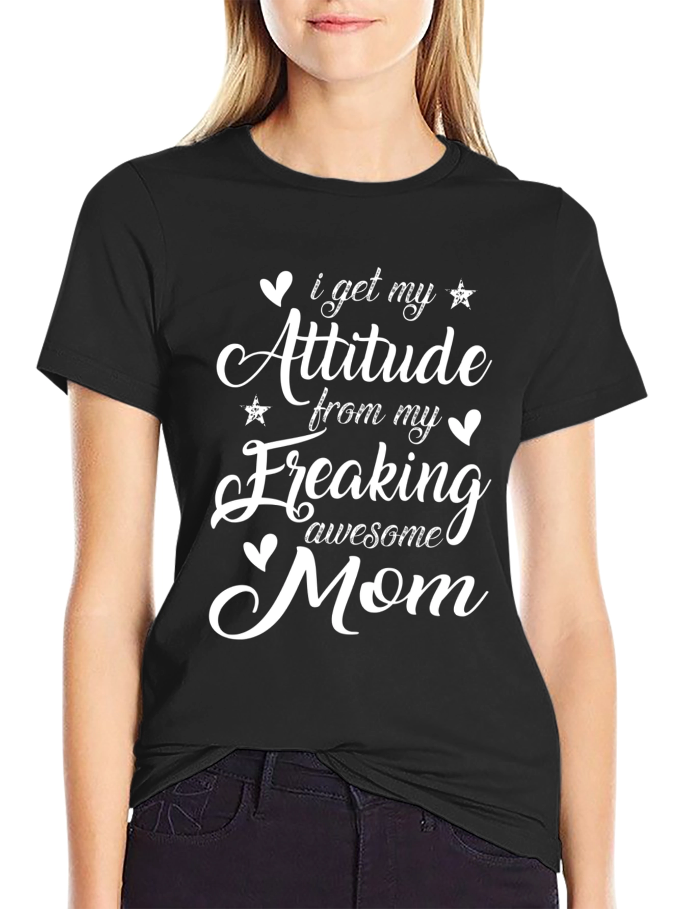 I Get My Attitude from My Awesome Mom T-Shirt