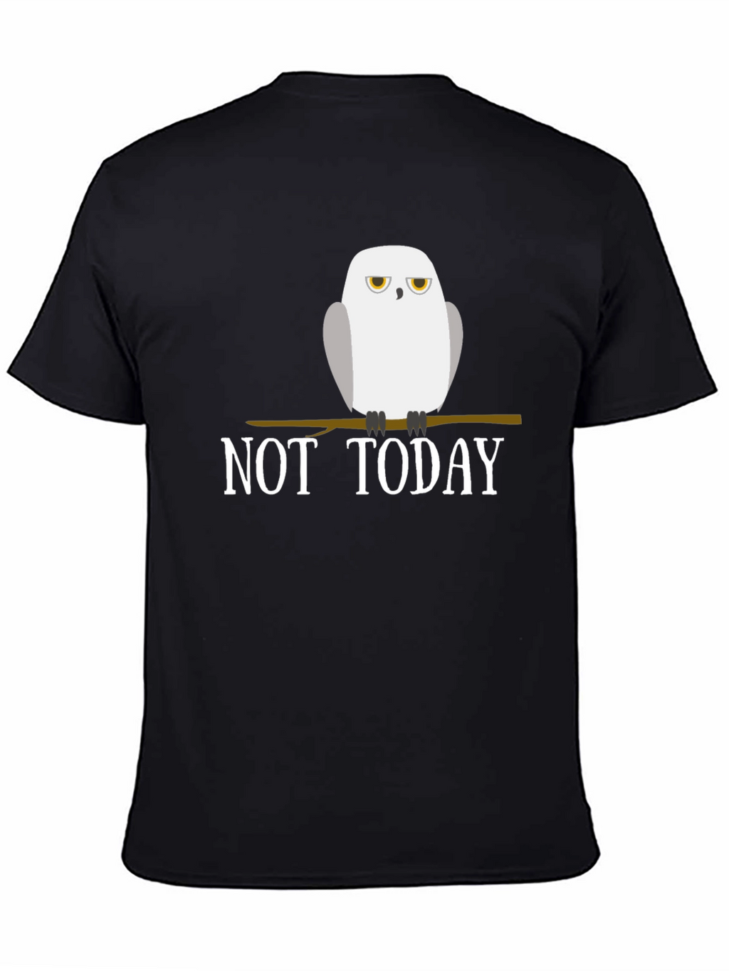 Not Today Owl Graphic Tee - Unisex Casual T-Shirt