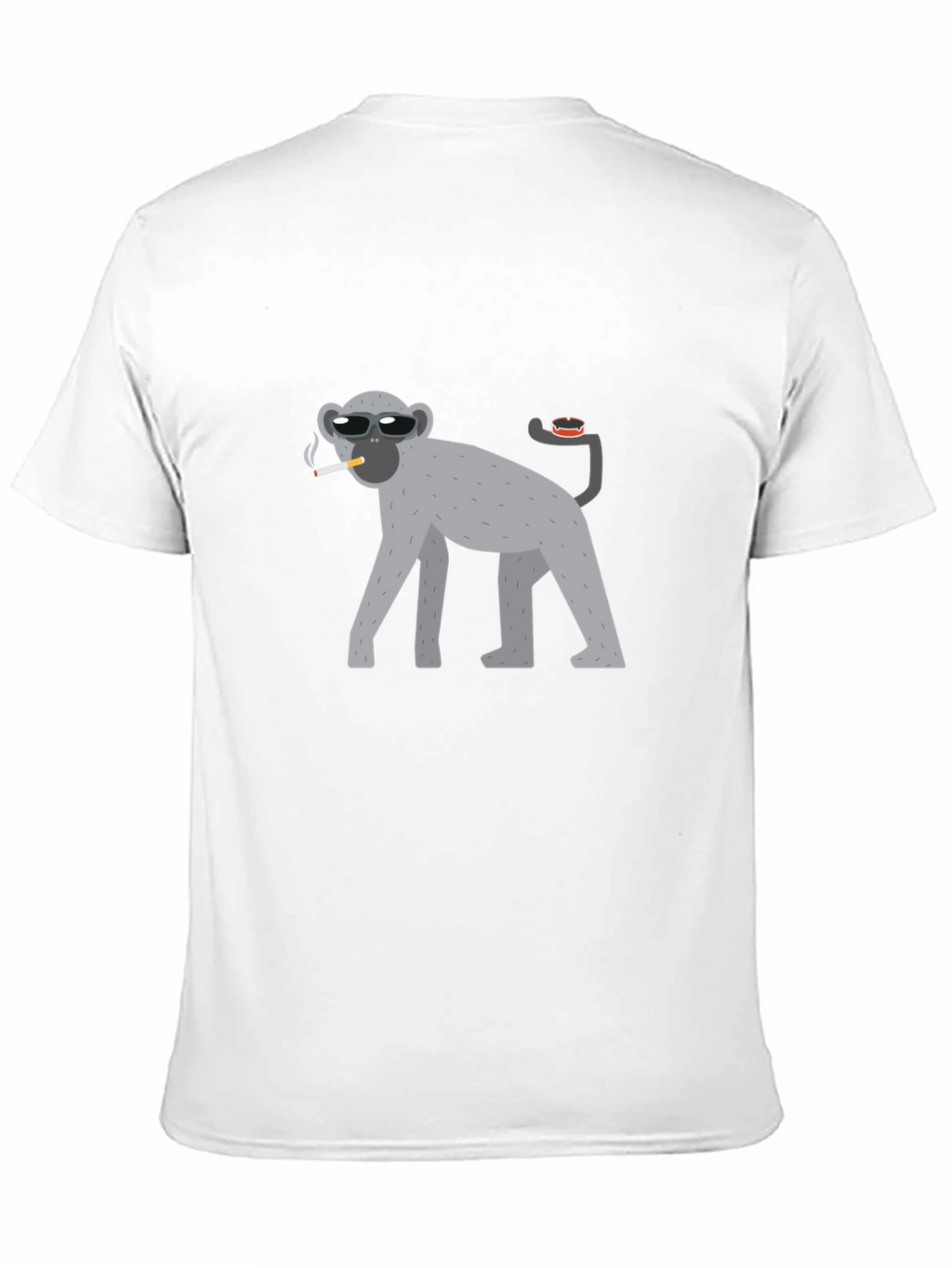Cool Monkey Black T-Shirt