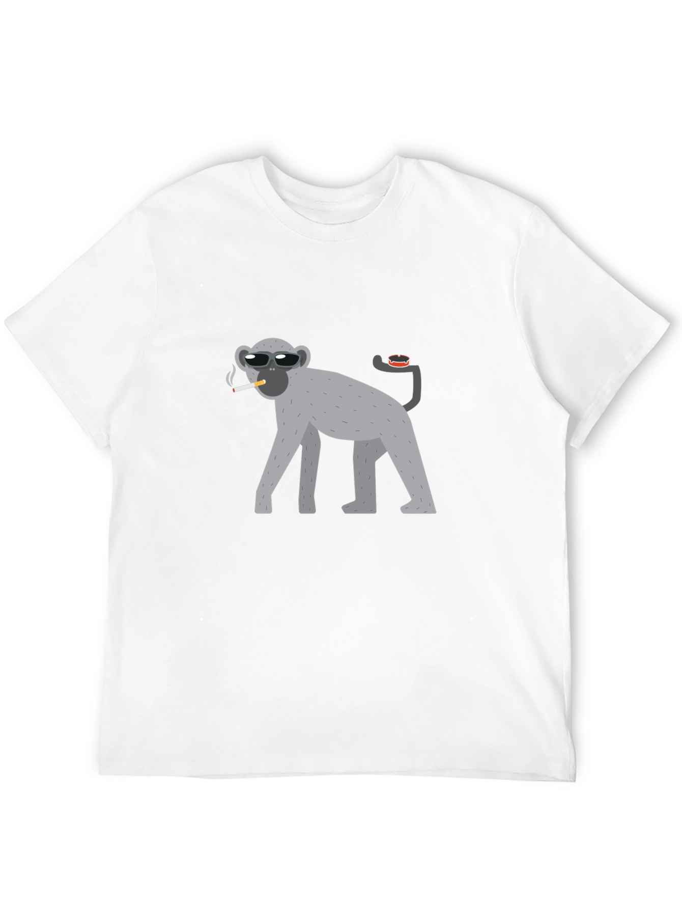 Cool Monkey Black T-Shirt