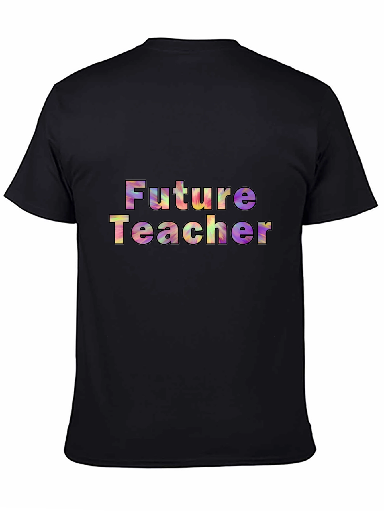 Future Teacher T-Shirt - Colorful Tie Dye Design