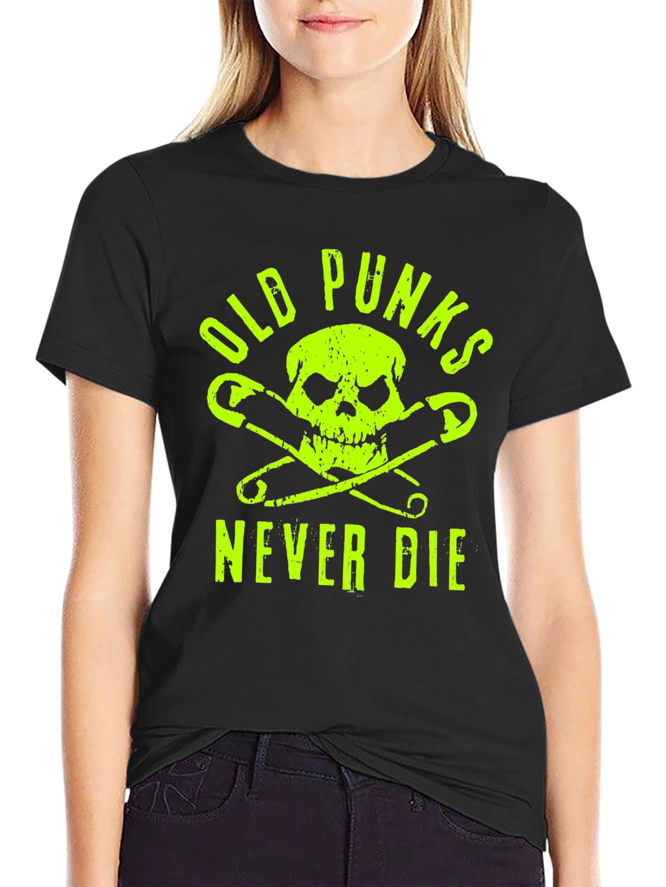 Old Punks Never Die Graphic Tee