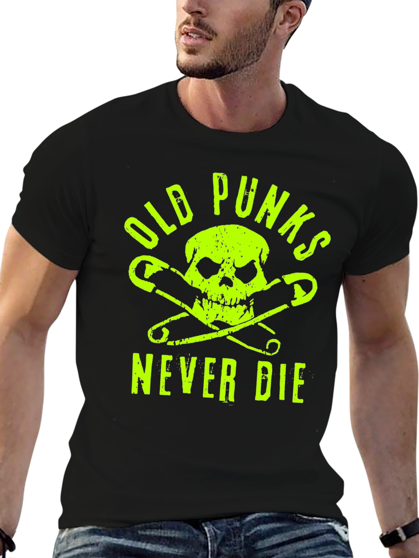 Old Punks Never Die Graphic Tee