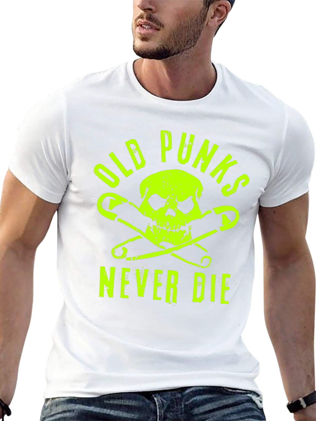 Old Punks Never Die Graphic Tee