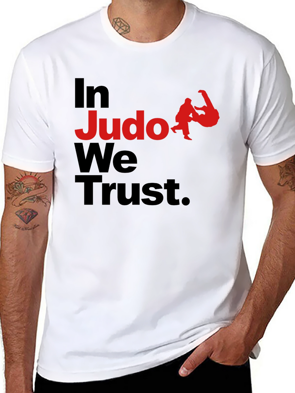 In Judo We Trust Graphic T-Shirt