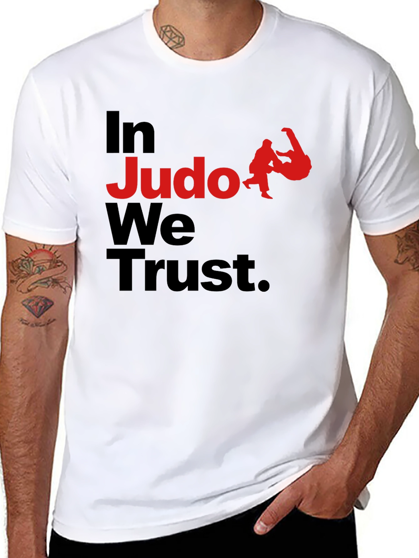 In Judo We Trust Graphic T-Shirt