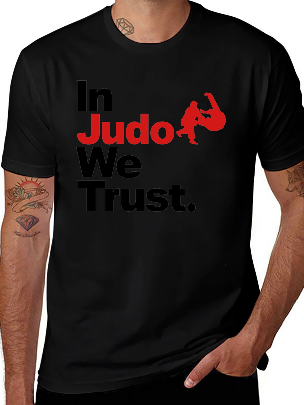 In Judo We Trust Graphic T-Shirt
