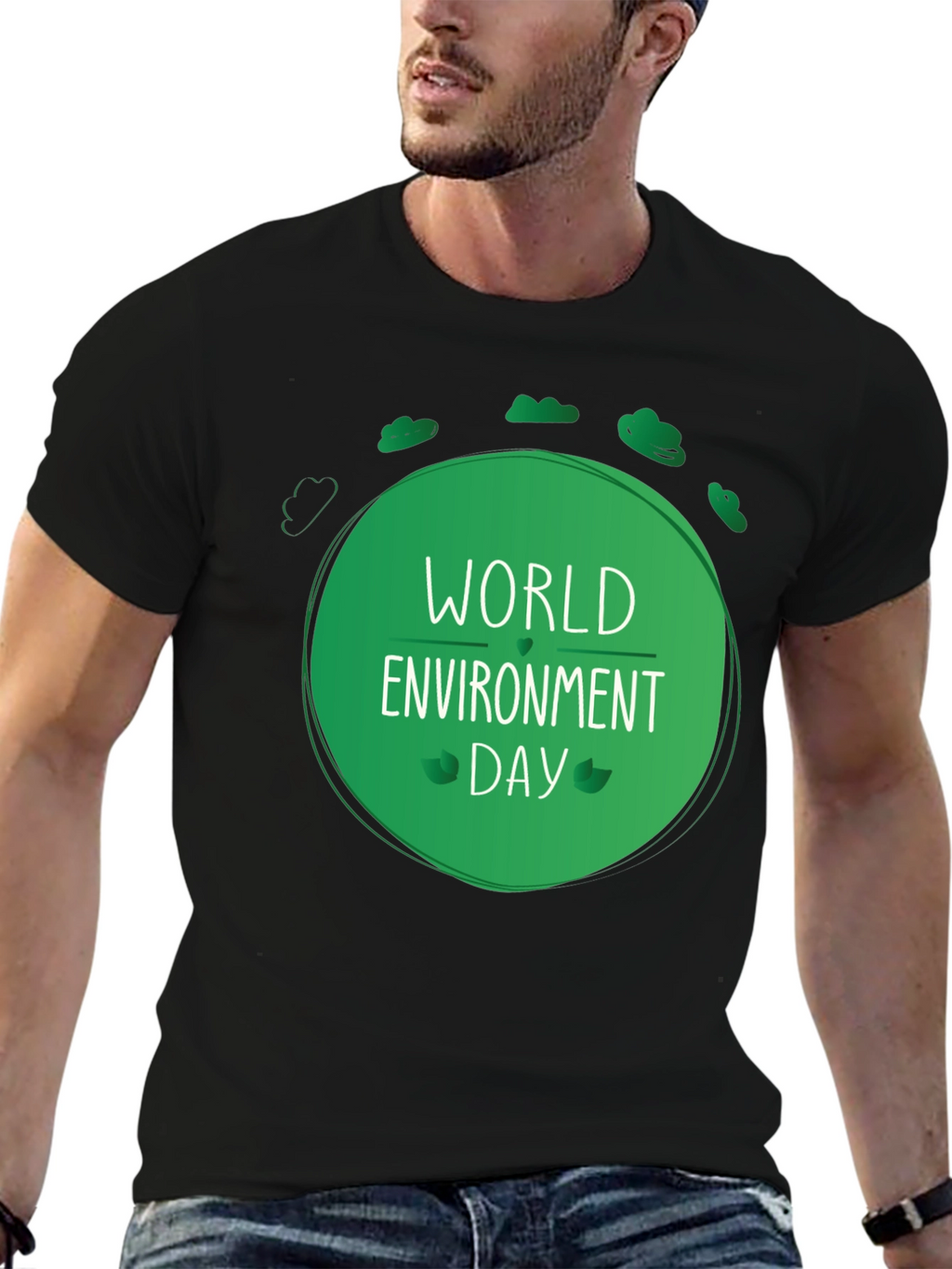 World Environment Day T-Shirt - Black