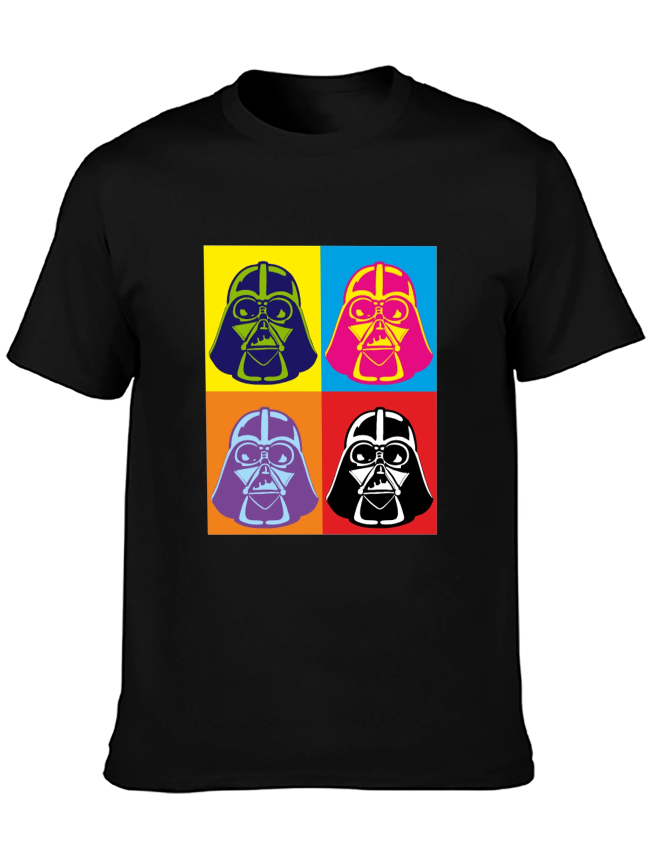 Darth Vader Pop Art T-Shirt - Black Star Wars Tee