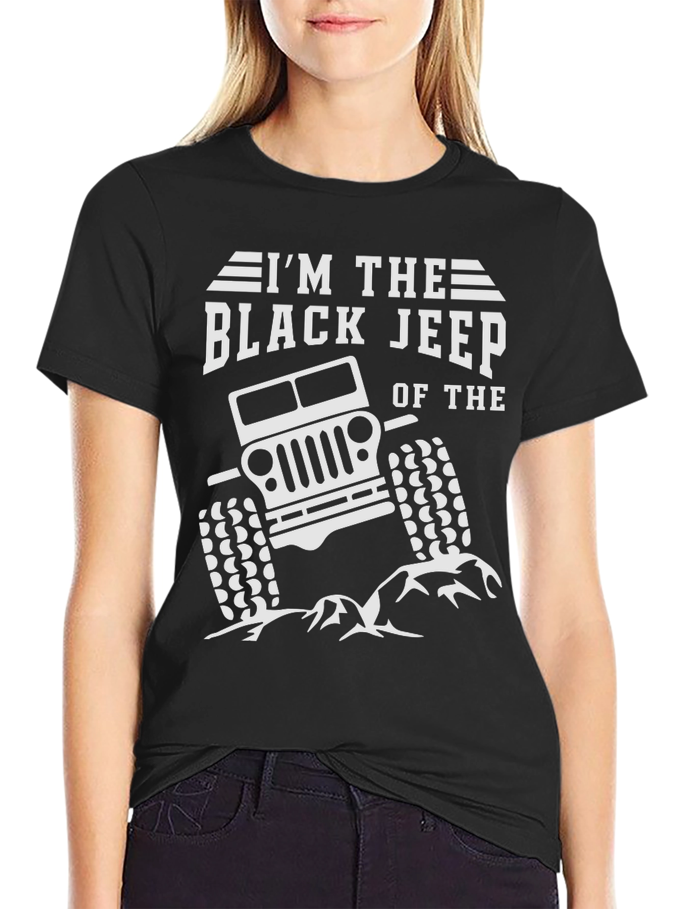 Black Jeep T-Shirt - Off-Road Adventure Tee