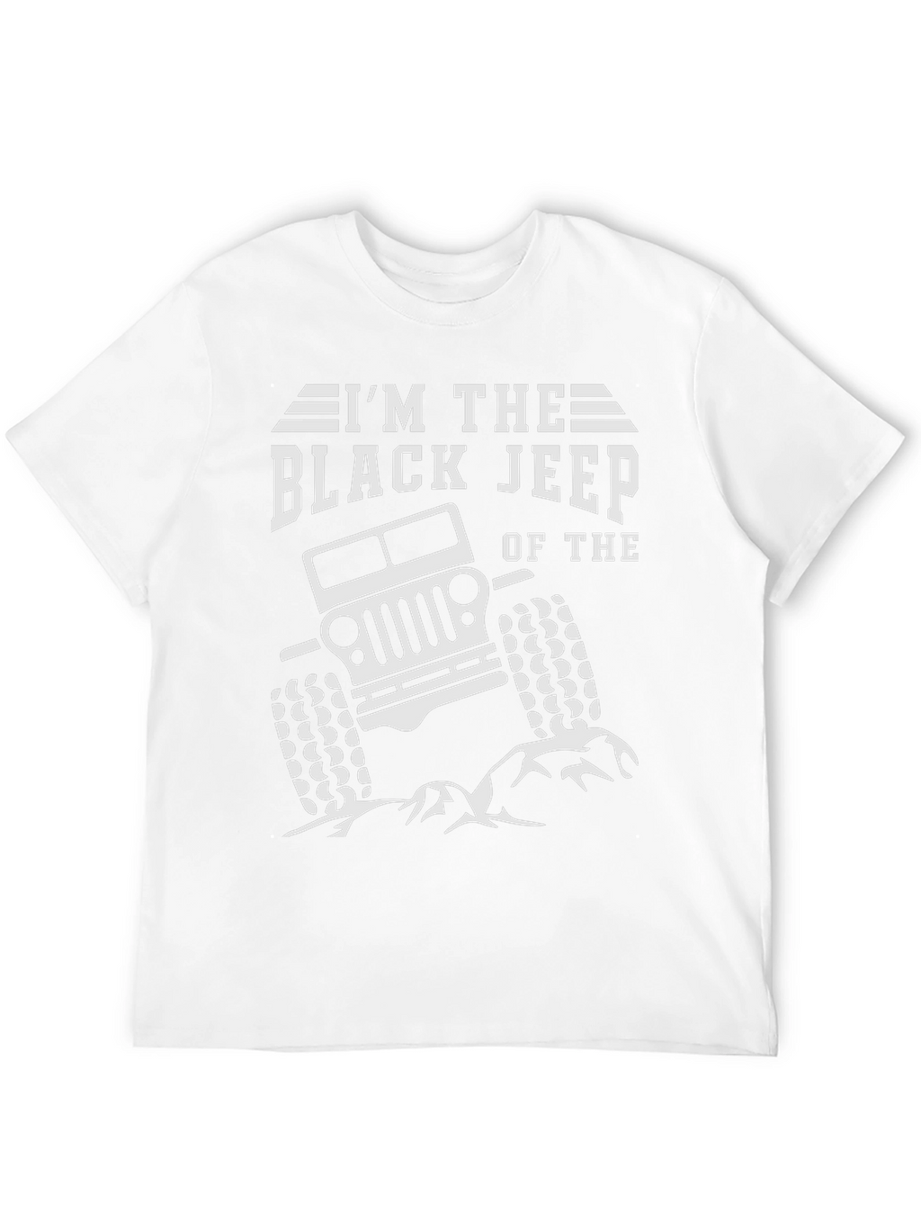 Black Jeep T-Shirt - Off-Road Adventure Tee