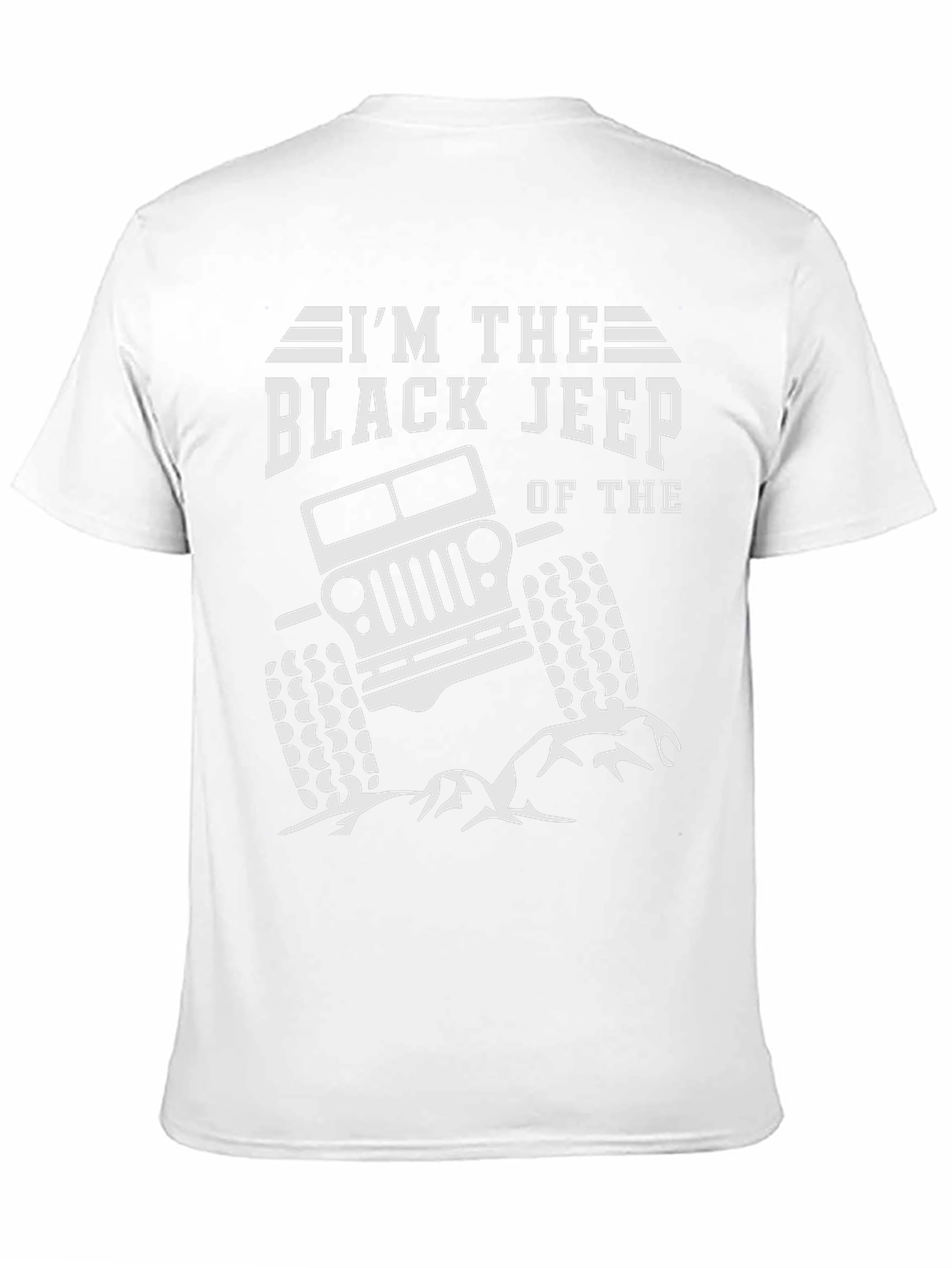 Black Jeep T-Shirt - Off-Road Adventure Tee