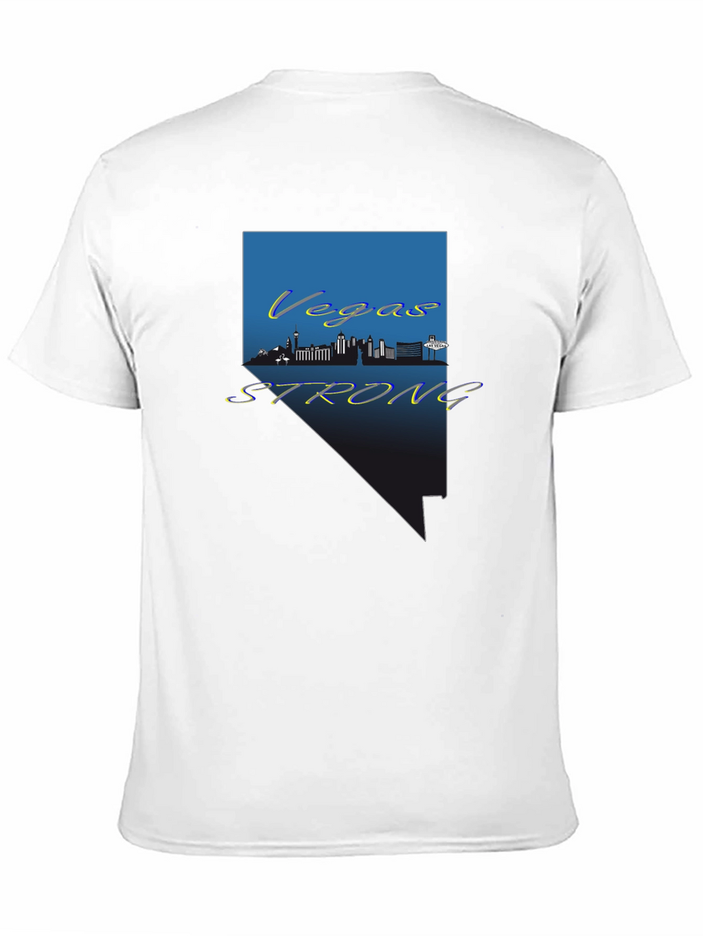 Vegas Strong Graphic Tee - Nevada Pride Shirt