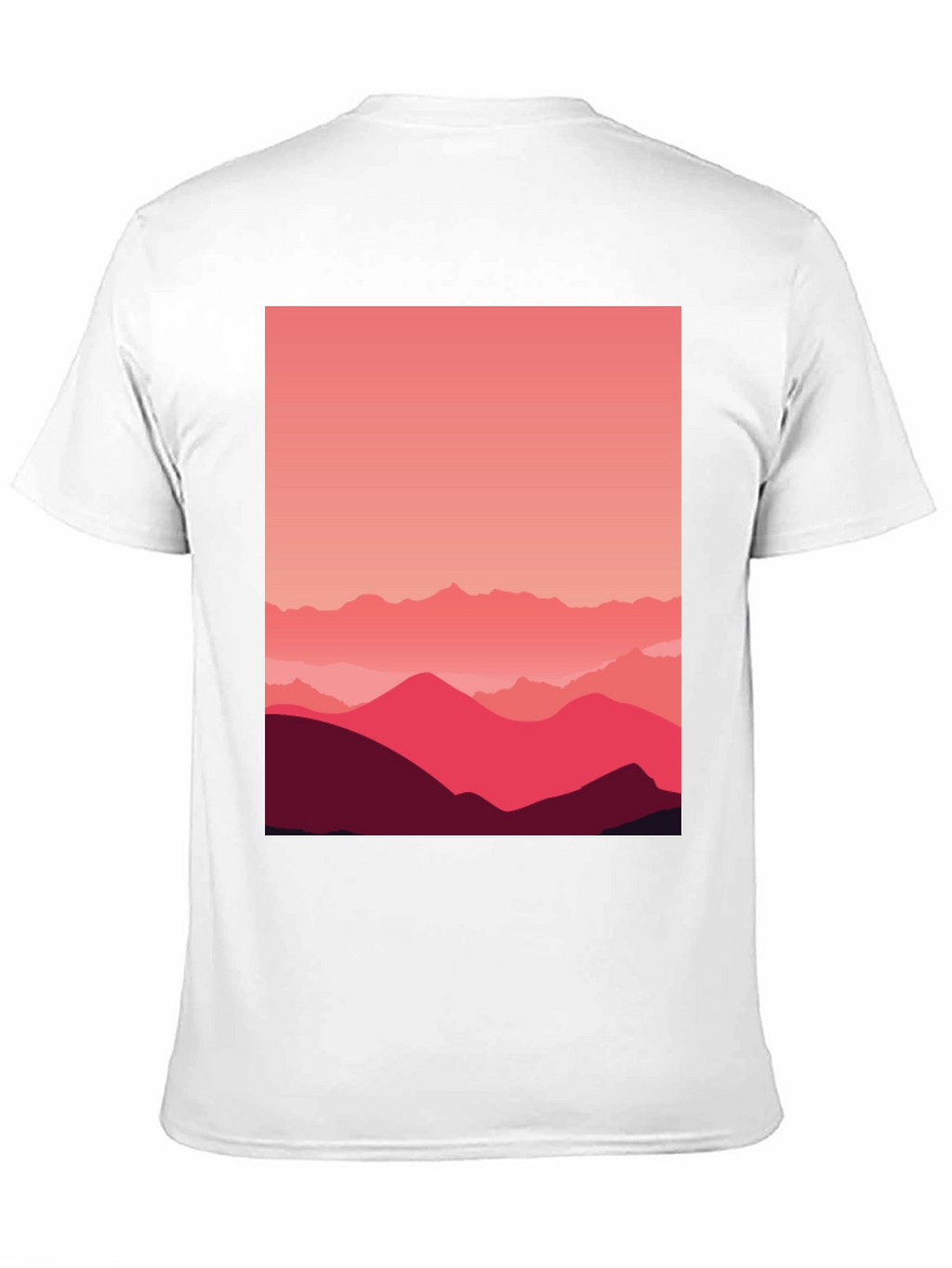 Mountains Graphic Tee - Modern Design