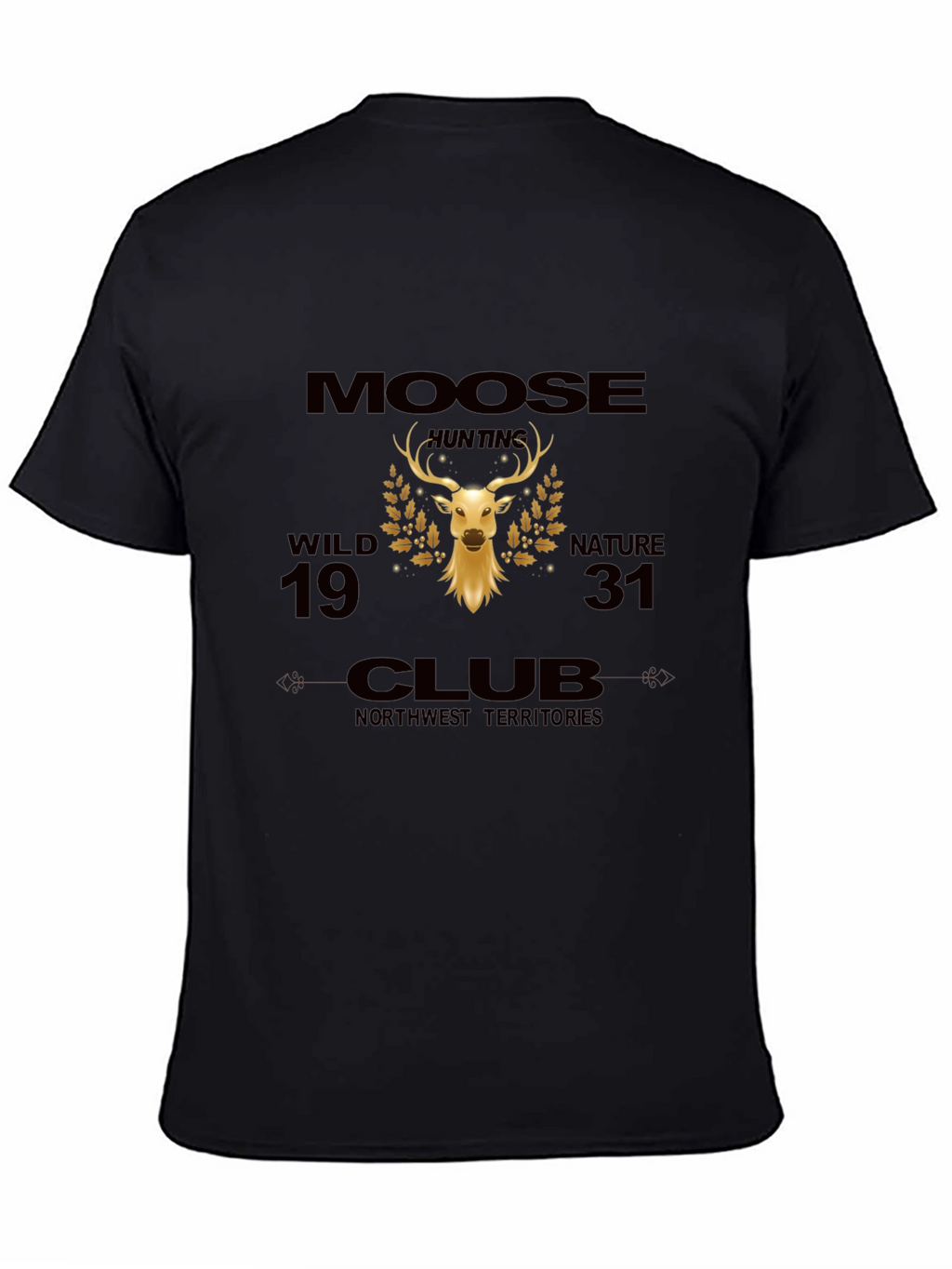 Moose Hunting Club Graphic T-Shirt