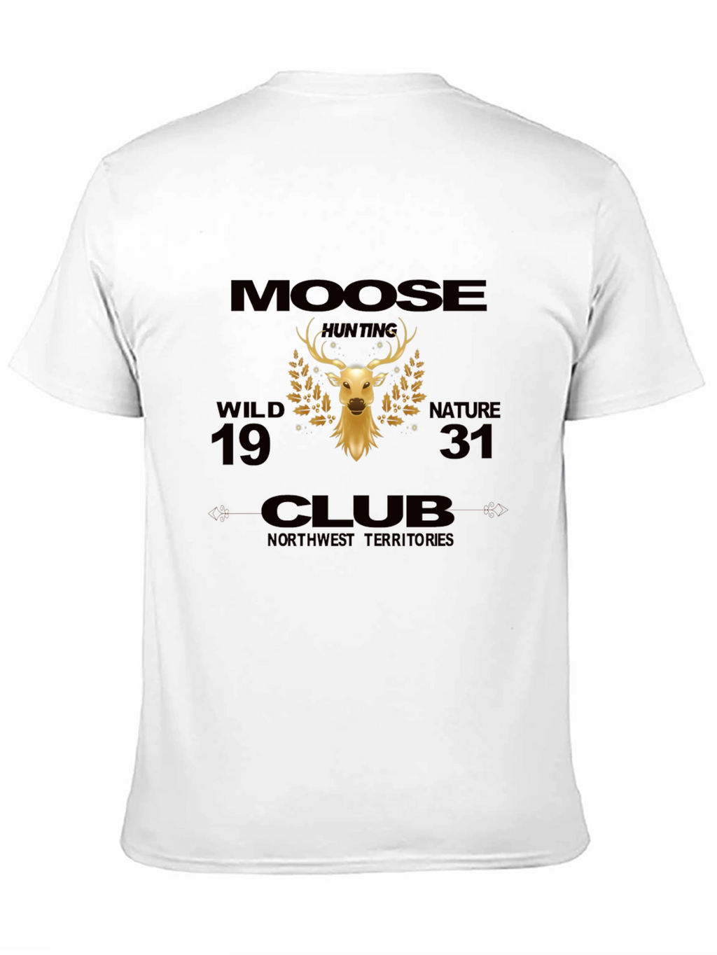 Moose Hunting Club Graphic T-Shirt
