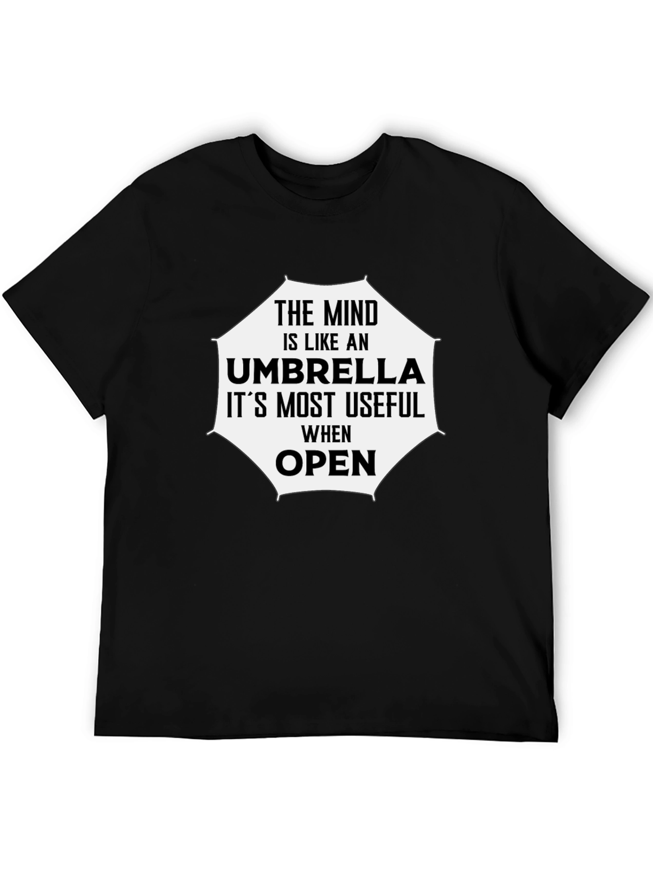 Mind Like Umbrella T-Shirt - Open Minded Tee