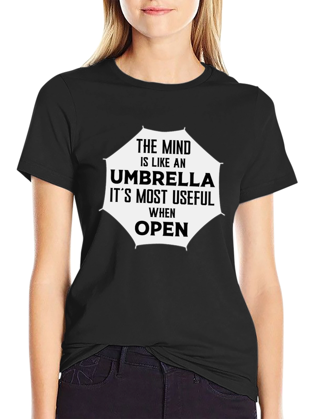Mind Like Umbrella T-Shirt - Open Minded Tee