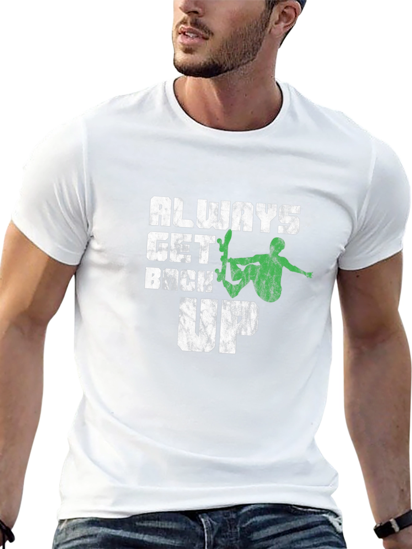 Always Get Back Up Graphic Tee